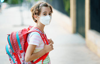 Child going back to school during COVID-19